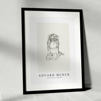 Edvard Munch - Omega Weeping 1908-1909