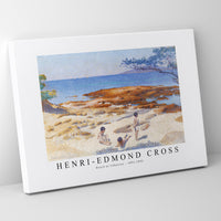 Henri Edmond Cross - Beach at Cabasson 1891-1892