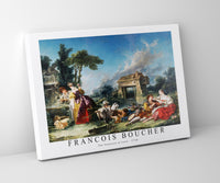 
              Francois Boucher - The Fountain of Love (1748)
            