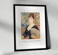 
              Pierre Auguste Renoir - Woman with Fan (Femme à l'éventail) 1886
            