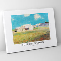 Odilon Redon - Breton Village 1890