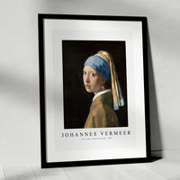 Johannes Vermeer - Girl with a Pearl Earring 1665