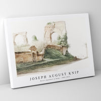Joseph August Knip - Nero’s Aqueduct in Rome (ca. 1809–1812)