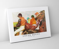 
              Edgar Degas - The Jockeys 1882
            