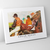 Edgar Degas - The Jockeys 1882