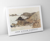 
              John Singer Sargent - Rocky Coast from scrapbook (ca. 1875)
            