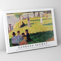 Georges Seurat - Group of Figures (Study for Un dimanche Ã la Grande Jatte) 1884-1885