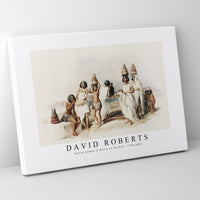 David Roberts - Nubian women at Kortie on the Nile-1796-1864