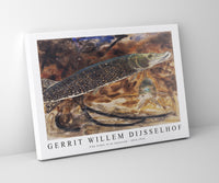 
              Gerrit Willem Dijsselhof -Pike fishes in an aquarium 1876-1924
            