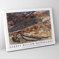 Gerrit Willem Dijsselhof -Pike fishes in an aquarium 1876-1924