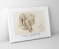 
              Paul gauguin - Seated Breton Woman 1886
            