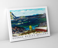 
              George Wesley Bellows - The Harbor, Monhegan Coast, Maine 1913
            