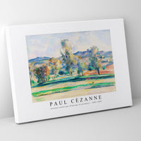 Paul Cezanne - Autumn Landscape (Paysage d'automne) 1883-1885
