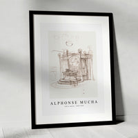 Alphonse Mucha - Office sketch 1869-1939