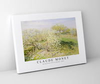 
              Claude Monet - Spring (Fruit Trees in Bloom) 1873
            
