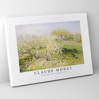 Claude Monet - Spring (Fruit Trees in Bloom) 1873