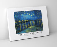 
              Vincent Van Gogh - Starry Night Over the Rhone 1888
            