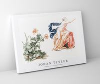 
              Johan Teyler -Poppies and a naked woman
            