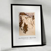 Alphonse Mucha - Salon des Cent poster 1869-1939