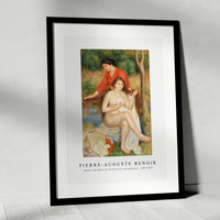 Pierre Auguste Renoir - Bather and Maid (La Toilette de la baigneuse) 1900-1901