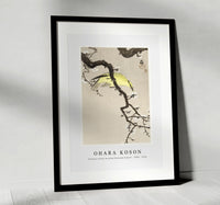 
              Ohara Koson - Chinese oriole on plum blossom branch (1900 - 1910) by Ohara Koson (1877-1945)
            