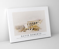 
              David Roberts - Lateral view of the temple called the Typhonaeum at Dendera (Dandara)-1796-1864
            