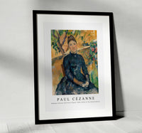 
              Paul Cezanne - Madame Cézanne (Hortense Fiquet, 1850–1922) in the Conservatory
            