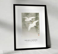 
              Ohara Koson - Little Egrets in flight (1925 - 1936) by Ohara Koson (1877-1945)
            