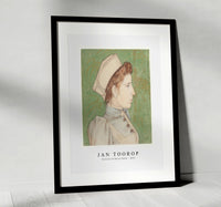 
              Jan Toorop - Portrait of Nurse Nelly (1894)
            