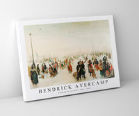 
              Hendrick Avercamp - Enjoying the Ice near a Town 1620
            
