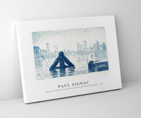 
              Paul Signac - Harbor in Holland–Flushing (La balise–En Holland, Flessingue) (ca. 1894)
            