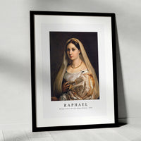 Raphael - Woman with a veil (La Donna Velata) 1516