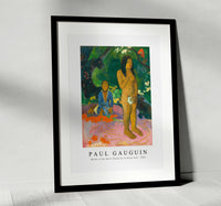 
              Paul Gauguin - Words of the Devil (Parau na te Varua ino) 1892
            
