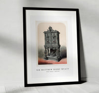 
              Sir Matthew Digby Wyatt - Ebony cabinet 1820-1877
            