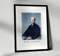 
              Mary Cassatt - Portrait of a man 1879
            