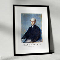 Mary Cassatt - Portrait of a man 1879