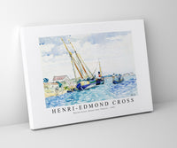 
              Henri Edmond Cross - Marine Scene (Boats near Venice) 1903
            