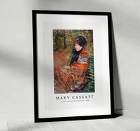 
              Mary Cassatt - Autumn, portrait of Lydia Cassatt 1880
            