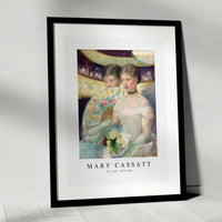 Mary Cassatt - The Loge 1878-1880