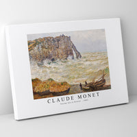 Claude Monet - Stormy Sea in Étretat 1883