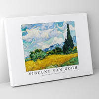 Vincent Van Gogh - Wheat Field with Cypresses 1889