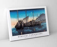 
              Hiroaki Takahashi - Junks in Inatori Bay, Izu (1926)
            