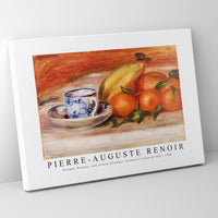 Pierre Auguste Renoir - Oranges, Bananas, and Teacup (Oranges, bananes et tasse de thé) 1908