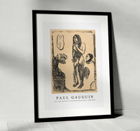 
              Paul Gauguin - Eve, from the Suite of Late Wood-Block Prints 1898-1899
            