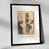Paul Gauguin - Eve, from the Suite of Late Wood-Block Prints 1898-1899