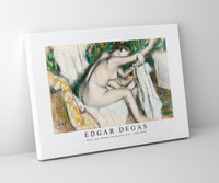 
              Edgar Degas - Nude lady. Woman Drying Her Arm 1880-1890
            