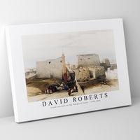 David Roberts - Grand entrance to the Temple of Luxor-1796-1864