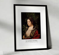 
              Giorgione - Portrait of a Young Woman (Laura) 1506
            