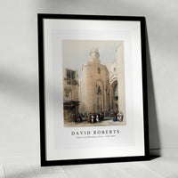 David Roberts - Gate of the Metwaleys (Bab Zuwayla) Cairo-1796-1864