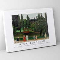 Henri Rousseau - View of Montsouris Park, the Kiosk (Vue du Parc Montsouris, Le Kiosque) 1908-1910